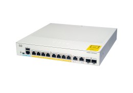 Cisco Catalyst C1000-8P-E-2G-L łącza sieciowe Zarządzany L2 Gigabit Ethernet (10/100/1000) Obsługa PoE Szary