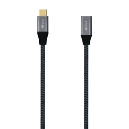 Kabel USB-C Aisens A107-0635 Szary 1 m