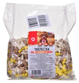 Maced Ciastka Kostka Wanilia Mix - przysmak dla psa - 1 kg