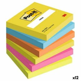 Notes z Nadrukiem Post-it 76 x 76 mm Wielokolorowy 100 Kartki (12 Sztuk)