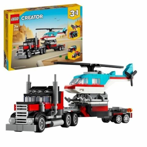 Playset Lego 31146 Creator Platform Truck with Helicopter 270 Części