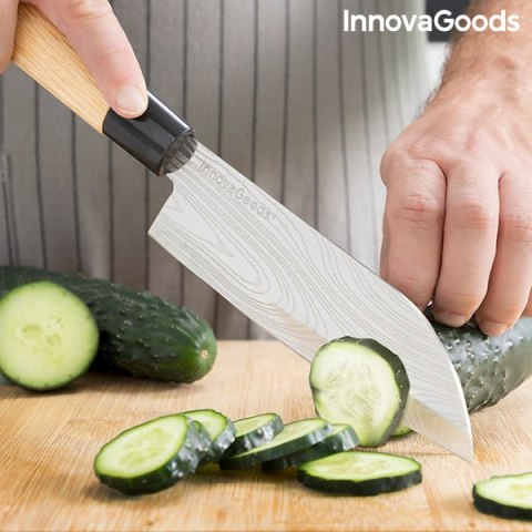 Zestaw Noży z Profesjonalnym Futerałem Damas·Q InnovaGoods