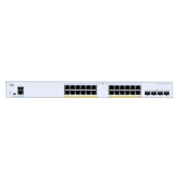 Cisco CBS250-24FP-4G-EU łącza sieciowe Zarządzany L2/L3 Gigabit Ethernet (10/100/1000) Srebrny