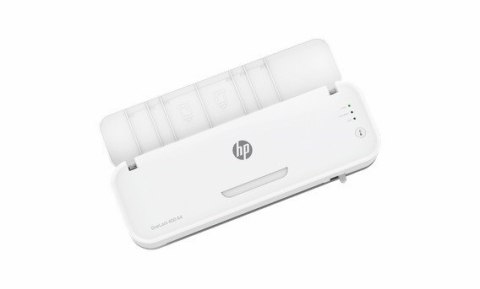 HP Laminator ONELAM 400 A3, na zimno/gorąco, zintegrowany trymer, zaokrąglacz rogów, prędkość 40cm/min + 15 folii: 3xA4, 4xA5, 4
