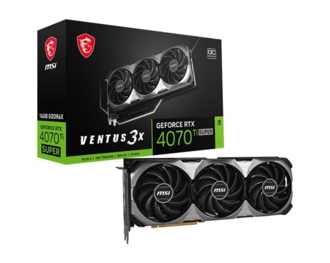 VGA PCIE16 RTX4070TISUPER 16GB/4070TI SUP 16G VEN 3X OC MSI