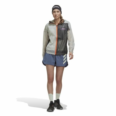 Kurtka Wiatrówka Adidas Agr Rain JW Biały Szary - S