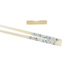 Zestaw do Sushi DKD Home Decor Niebieski Biały Bambus Kamionka Orientalny 30 x 21 x 7 cm (6 Części) (2 Sztuk)