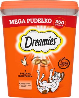 DREAMIES Mix Smaków z Kurczakiem i Serem - przysmak dla kota - 350 g