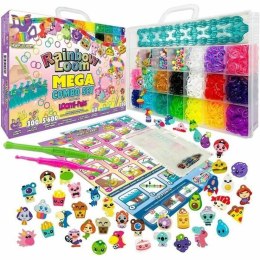 Zestaw do Tworzenia Bransoletek i Naszyjników Bandai Rainbow Moon Mega Combo set Plastikowy