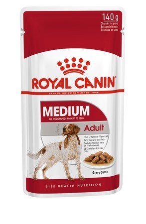 ROYAL CANIN SHN Medium Adult w sosie 10X140G