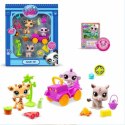 Playset Bandai Littlest Pet Shop SAFARI 8 Części