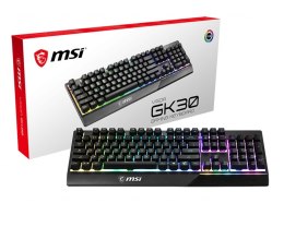 Klawiatura mechaniczna MSI Vigor GK30 US (USB; (US); kolor czarny)