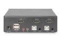 DIGITUS PRZEŁĄCZNIK KVM 2 PORTOWY HDMI, 4K 30HZ DS-12870