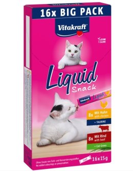 VITAKRAFT CAT LIQUID SNACK multipack 16x15g