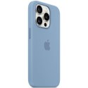 Etui Apple MT1L3ZM/A iPhone 15 Pro 6.1" MagSafe zimowy błękit/winter blue Silicone Case