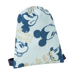 Plecak Worek Dziecięcy Mickey Mouse Niebieski 27 x 33 cm