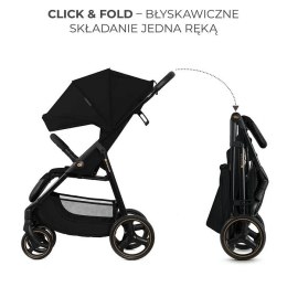 Kinderkraft wózek spacerowy TRIG 3 ONYX BLACK