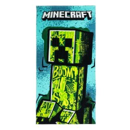 Ręcznik plażowy Minecraft Kolor Zielony 70 x 140 cm