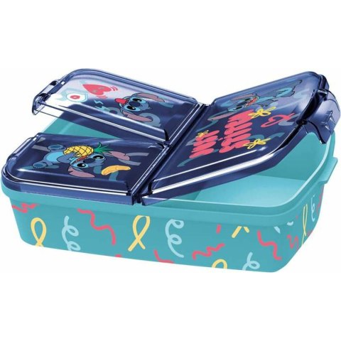 Lunchbox z przegrodami Stitch Sweet 19,5 x 16,5 x 6,7 cm