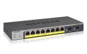 Switch Netgear GS110TP-300EUS 10p PoE 55W (PoE+: 8p) Managed Gigabit