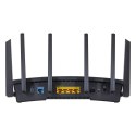 Synology RT6600ax Router WiFi6 1xWAN 3xGbE 1x2.5Gb router bezprzewodowy Tri-band (2.4 GHz/5 GHz/5 GHz) Czarny