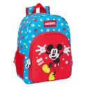 Plecak szkolny Mickey Mouse Clubhouse Fantastic Niebieski Czerwony 33 x 42 x 14 cm
