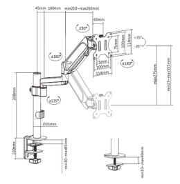 DISPLAY ACC MOUNTING ARM/17-32