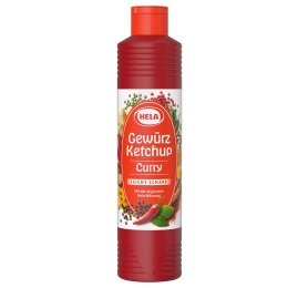 Hela Curry Gewürz Ketchup Leicht Scharf 800 ml