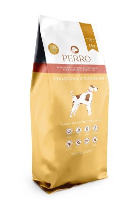 PERRO Cielęcina z batatami dla dorosłych psów średnich i dużych ras 1 kg