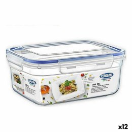 Hermetyczne pudełko na lunch Dem Prostokątny 800 ml 17 x 13 x 8 cm (12 Sztuk)