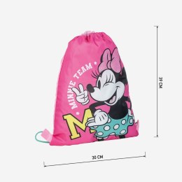 Plecak Worek Dziecięcy Minnie Mouse Fuksja
