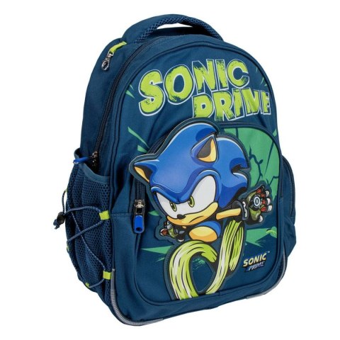 Plecak szkolny Sonic Ciemnoniebieski 31 x 12 x 38 cm