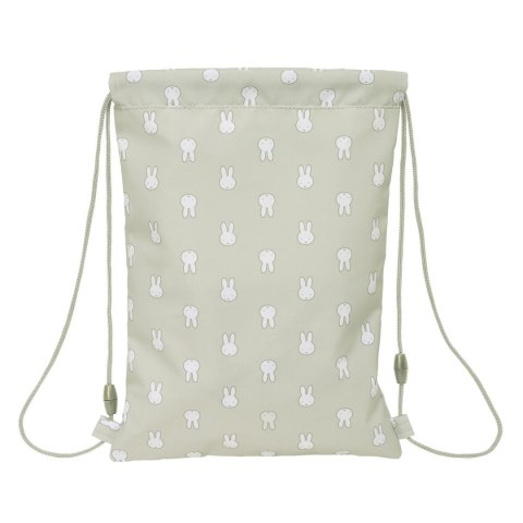 Worek na buty ze sznurkami Miffy Niebla Szary 26 x 34 x 1 cm