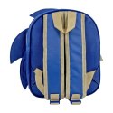 Plecak szkolny Sonic Niebieski 22 x 27 x 10 cm