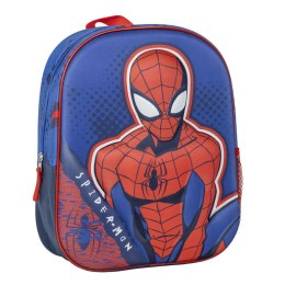 Plecak szkolny Spider-Man Niebieski 25 x 31 x 10 cm