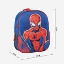 Plecak szkolny Spider-Man Niebieski 25 x 31 x 10 cm