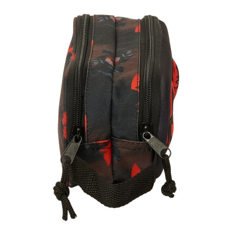 Piórnik Podwójny Batman Czarny 21 x 8 x 6 cm 3D