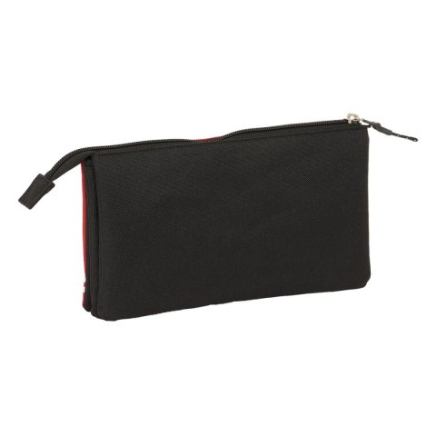 Piórnik Potrójny Kings League Aniquiladores Czerwony 22 x 12 x 3 cm