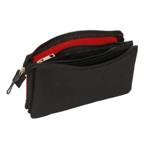 Piórnik Potrójny Kings League Aniquiladores Czerwony 22 x 12 x 3 cm