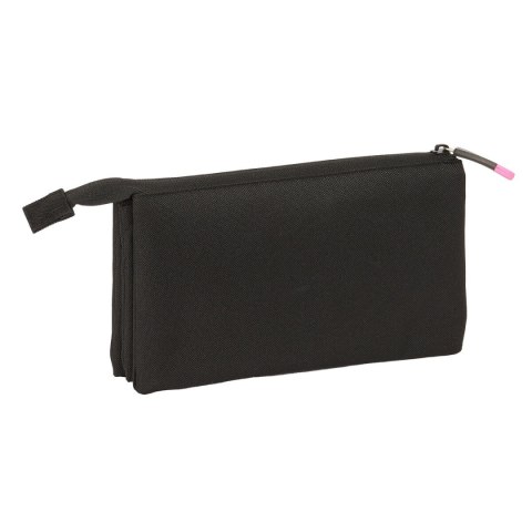 Piórnik Potrójny Kings League Porcinos Czarny 22 x 12 x 3 cm