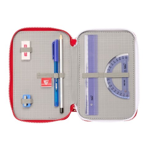 Piórnik potrójny Sevilla Fútbol Club Czerwony 12,5 x 19,5 x 5,5 cm 36 Części