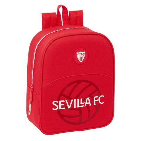 Plecak szkolny Sevilla Fútbol Club Czerwony 22 x 27 x 10 cm