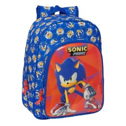 Plecak szkolny Sonic Prime Niebieski 26 x 34 x 11 cm