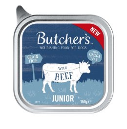 Butcher's Original Junior mix smaków karma dla szczeniąt pasztet 4 x 150g