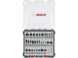 BOSCH ZESTAW FREZÓW 30szt. UCHWYT 8mm