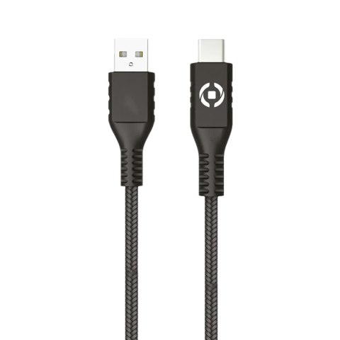 Kabel USB A na USB C Celly PL2MUSBUSBC 2 m Czarny