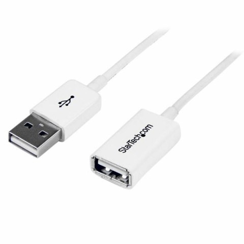 Kabel USB Startech USBEXTPAA3MW USB A Biały