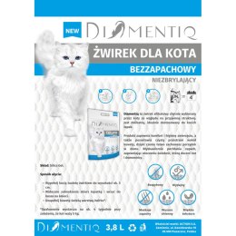 Piasek dla Kota Diamentiq Neutral 3,8 L