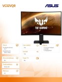 Monitor 32 cale VG32VQR 165Hz WQHD HDMI DP 1800R HDR400 Głośnik 400cd/m2 G-SYNC Regulacja wysokości 0-140mm