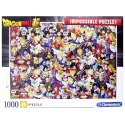 Układanka puzzle Clementoni Impossible - Dragon Ball 39489 69 x 50 cm 1000 Części